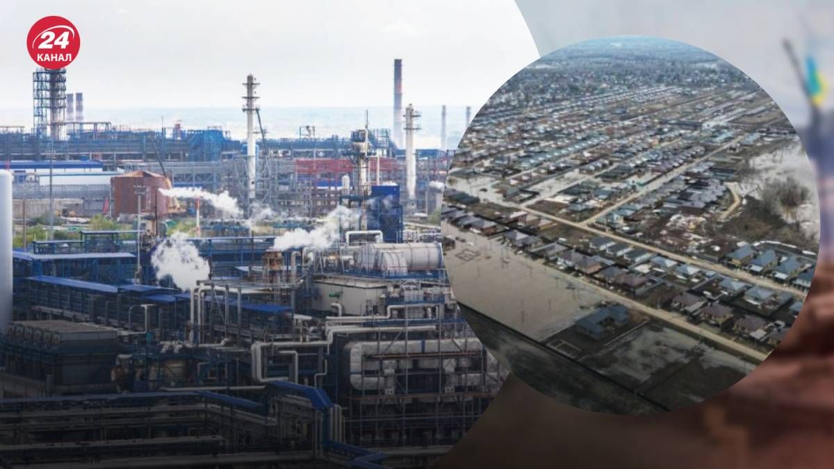 В Орске не работает нефтеперерабатывающий завод
