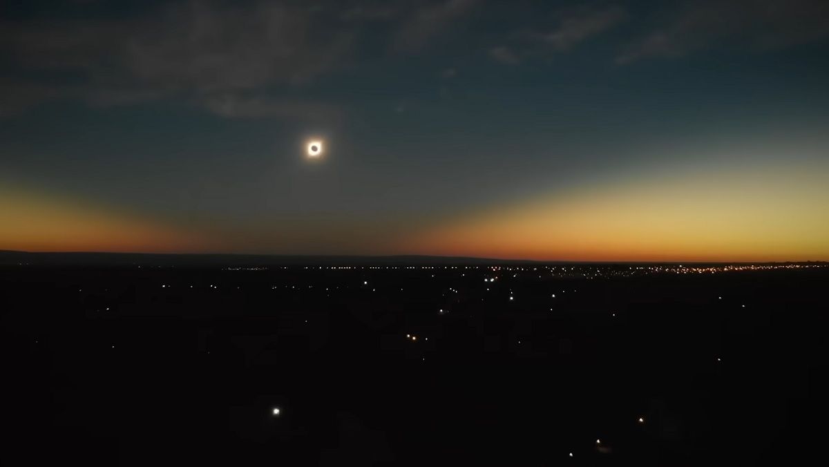 Повне сонячне затемнення 2024 року –цікаві факти