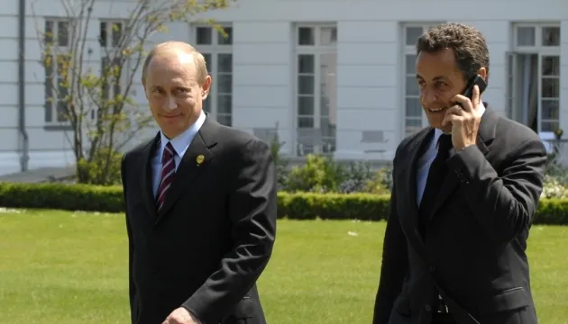 Путін і Саркозі