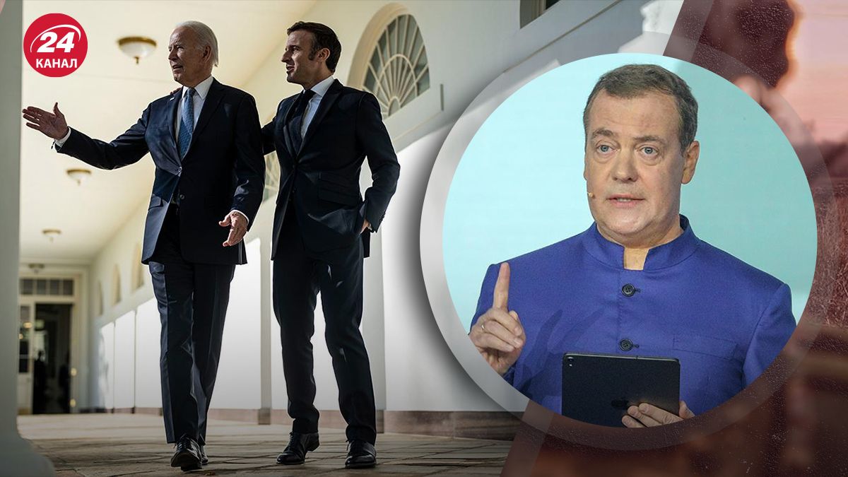 Почему Медведев назвал Байдена и Макрона виновными в теракте в "Крокусе"