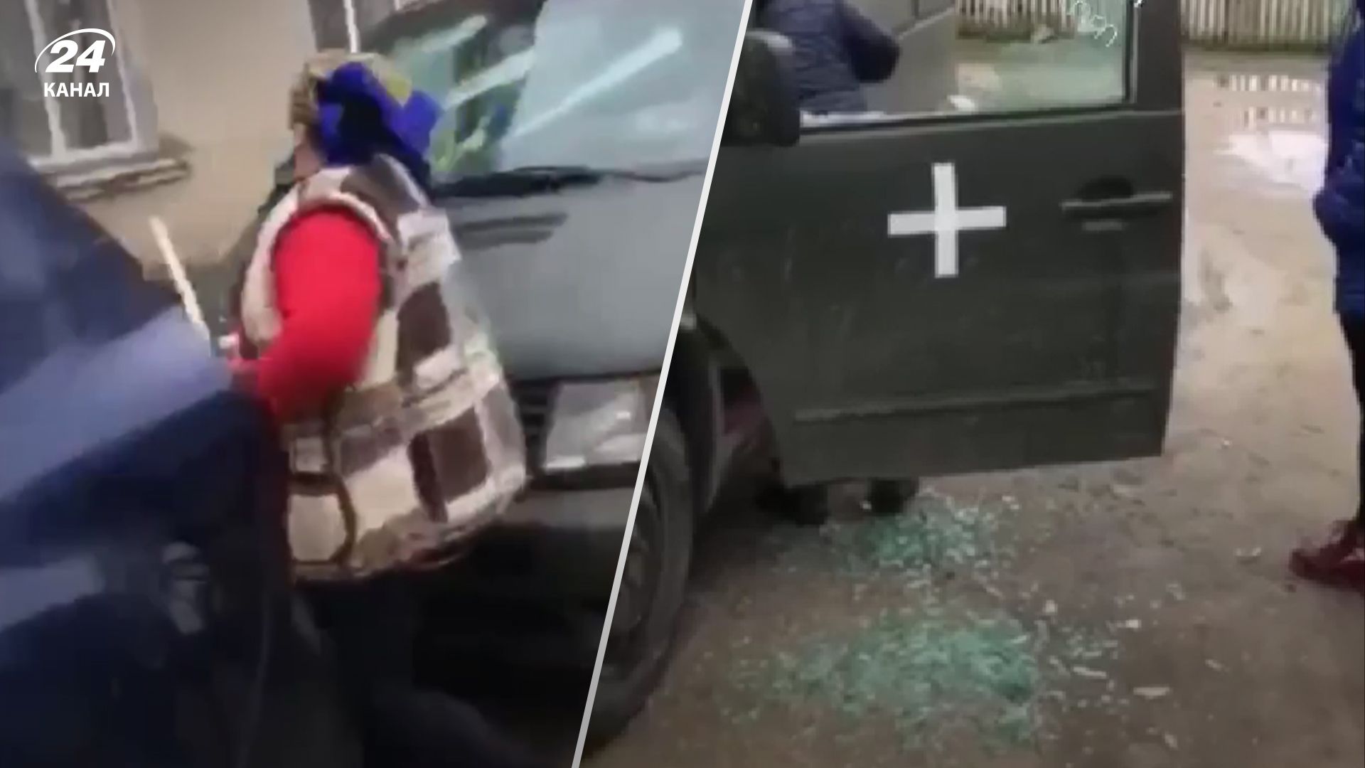 Жінка, яка вибила вікна в бусі ТЦК на Хмельниччині, заплатить штраф: яку суму призначив суд - 24 Канал