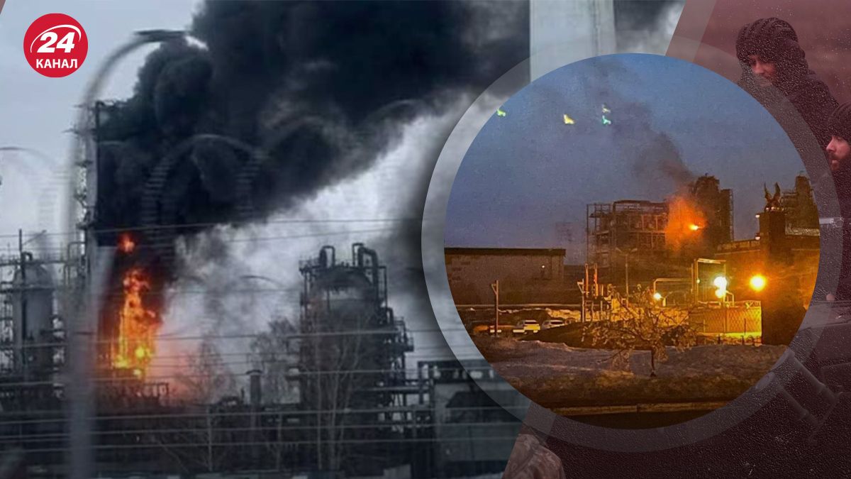 Удари по російських НПЗ Удари по російських НПЗ