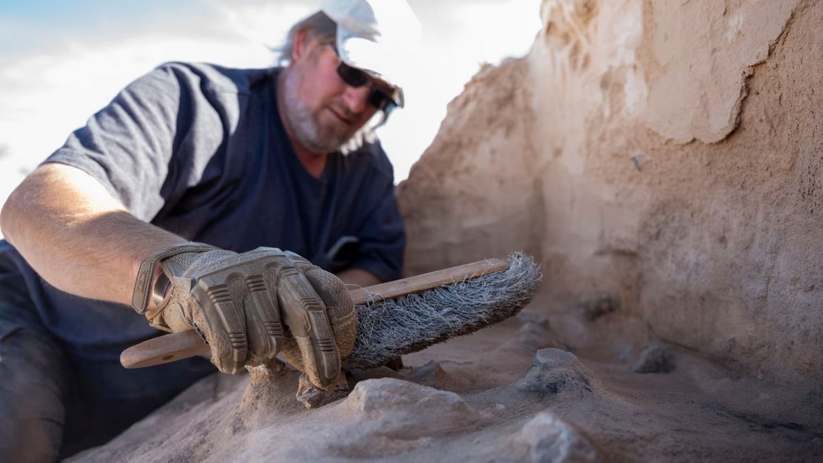 На військово-повітряній базі Голломан знайдено стародавню стоянку людей На військово-повітряній базі Голломан знайдено стародавню стоянку людей