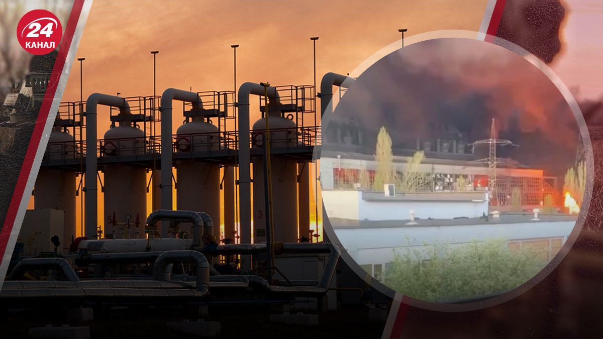 Росіяни знищують українські  ТЕС і газосховища