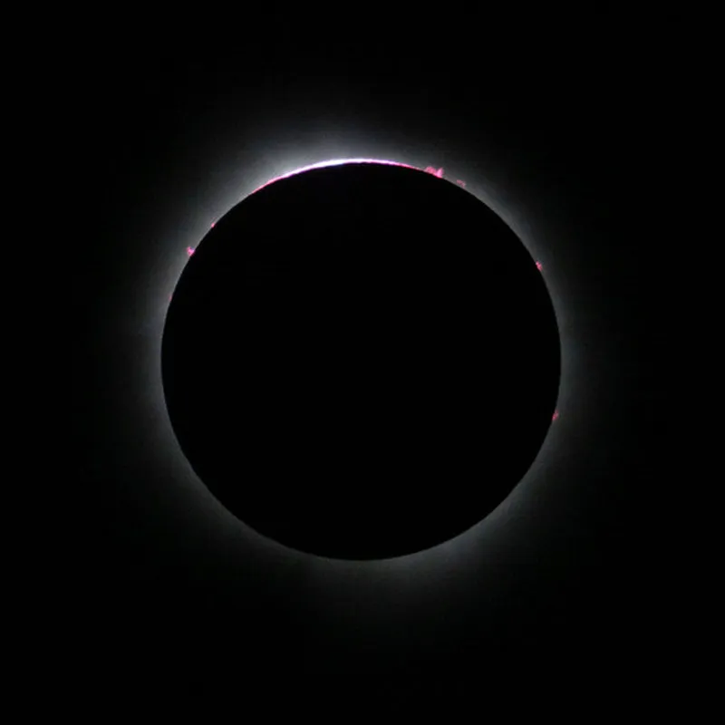 Сонячна корона під час затемнення Сонячна корона під час затемнення