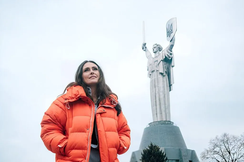 Солистка Шэрон ден Адель в Киеве