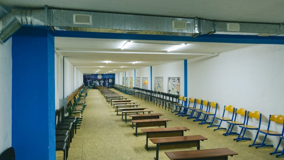 Укрытие в школе Укрытие в школе