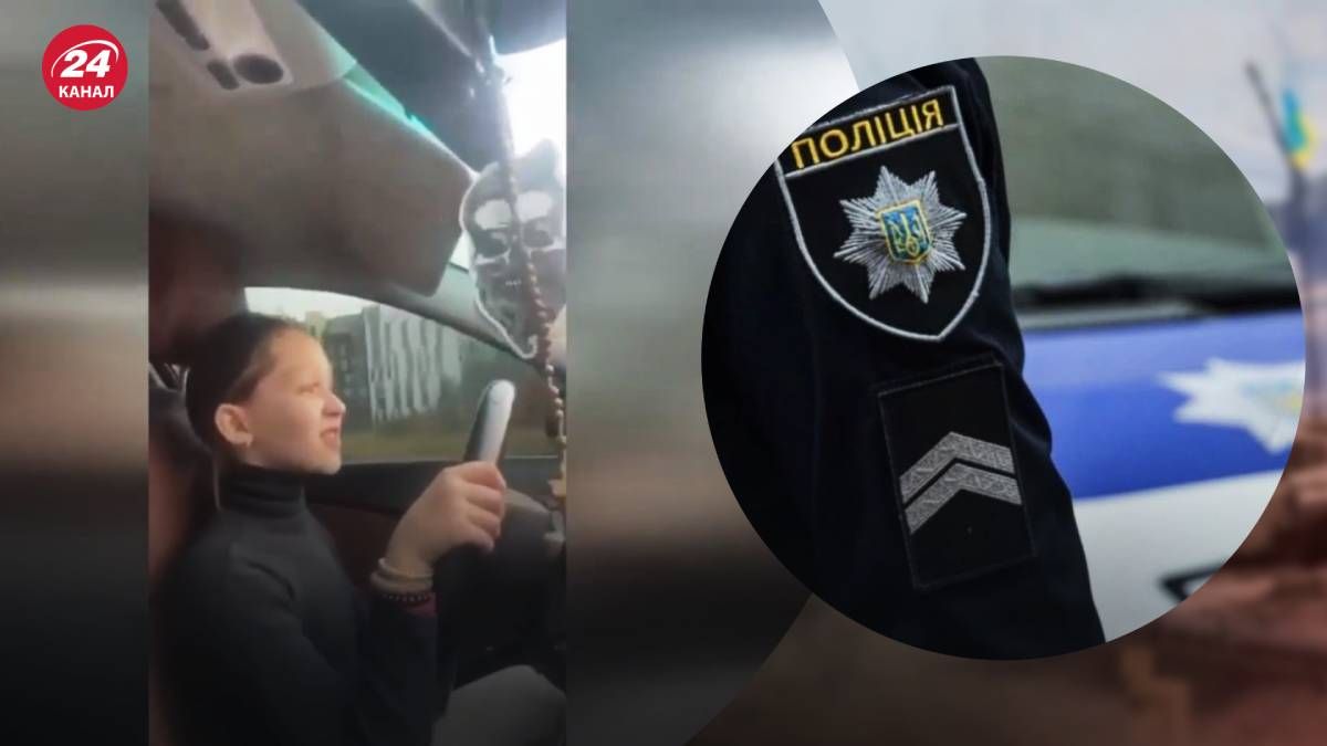 У Львові чоловік дозволив своїй маленькій дочці керувати автомобілем У Львові чоловік дозволив своїй маленькій дочці керувати автомобілем