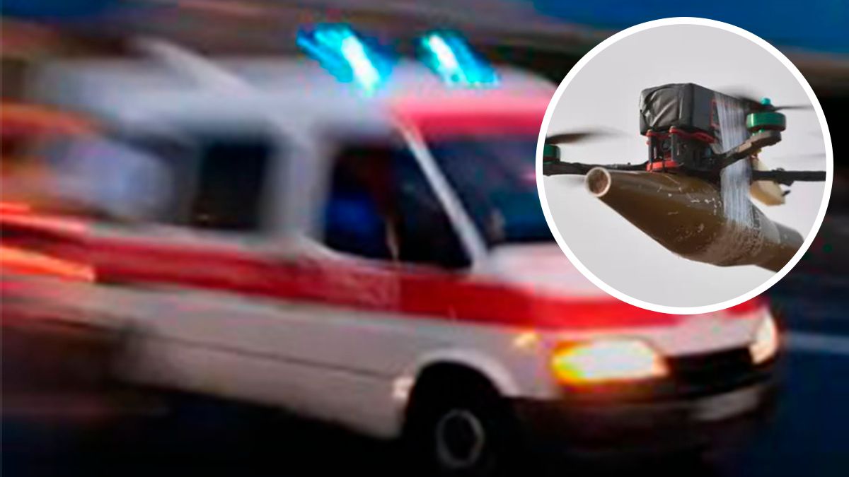 На Харьковщине россияне сбросили боеприпас на скорую - 24 Канал На Харьковщине россияне сбросили боеприпас на скорую - 24 Канал