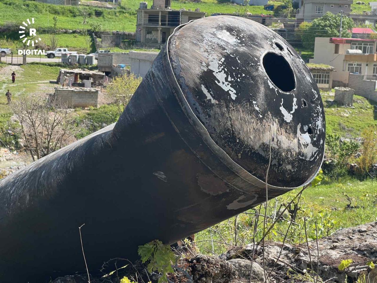 Уламки ракет, якими Іран атакував Ізраїль 14 квітня