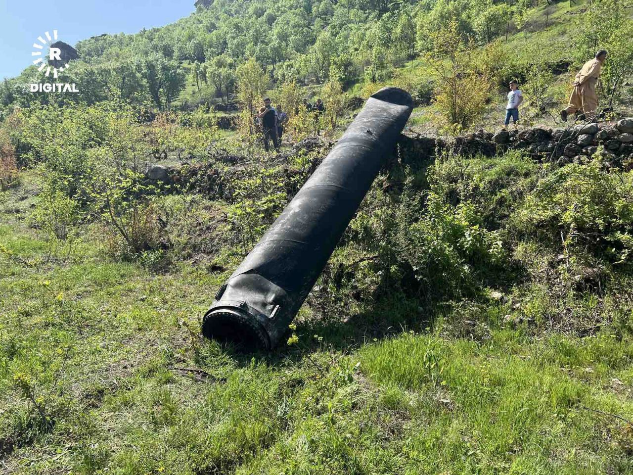 Уламки ракет, якими Іран атакував Ізраїль 14 квітня