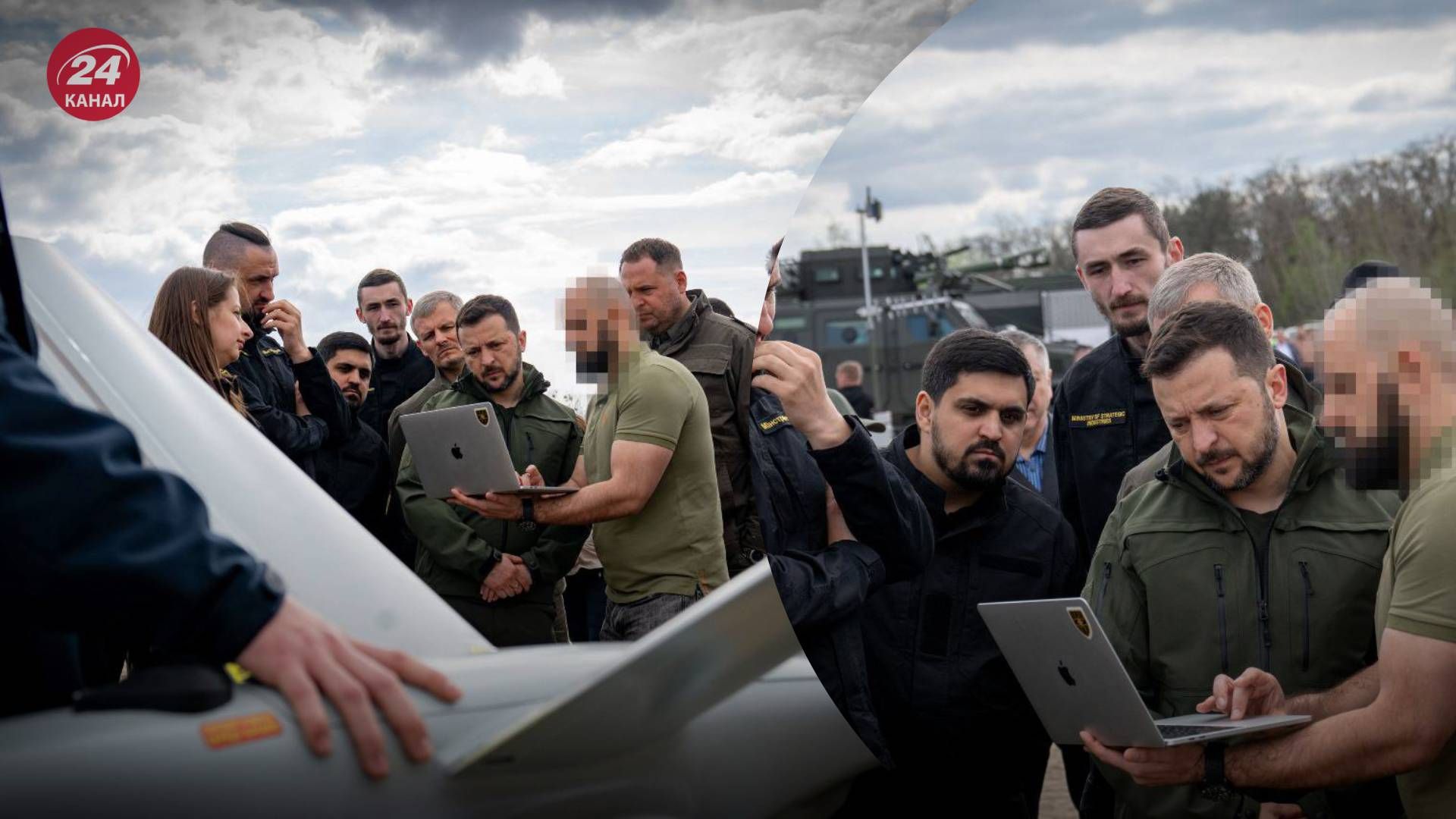 Зеленскому представили новый украинский барражирующий боеприпас - 24 Канал Зеленскому представили новый украинский барражирующий боеприпас - 24 Канал