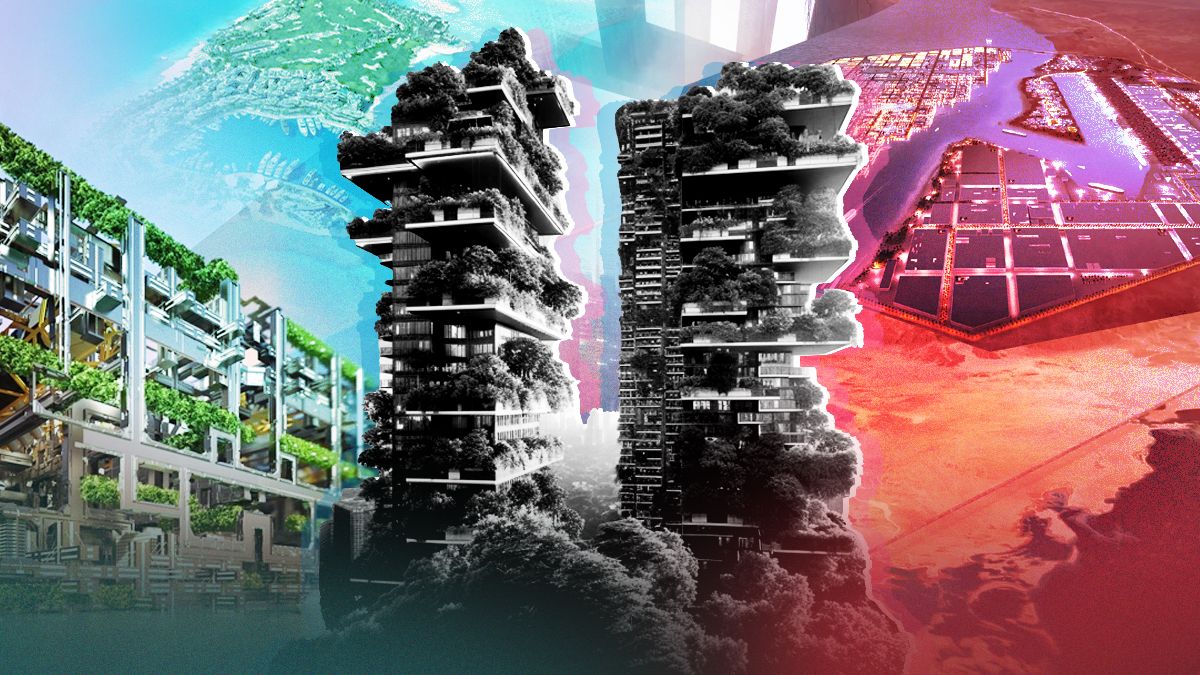 Город будущего Неом в Саудовской Аравии Город будущего Неом в Саудовской Аравии