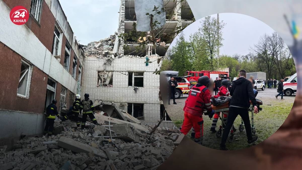 Росіяни тричі вдарили по Чернігову Росіяни тричі вдарили по Чернігову