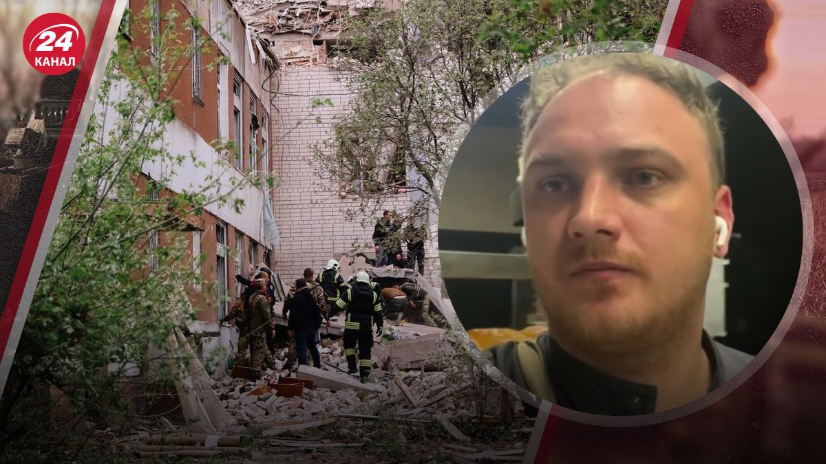 Очень много разрушений, – волонтер из пекарни в Чернигове, которая в 250 метрах от удара