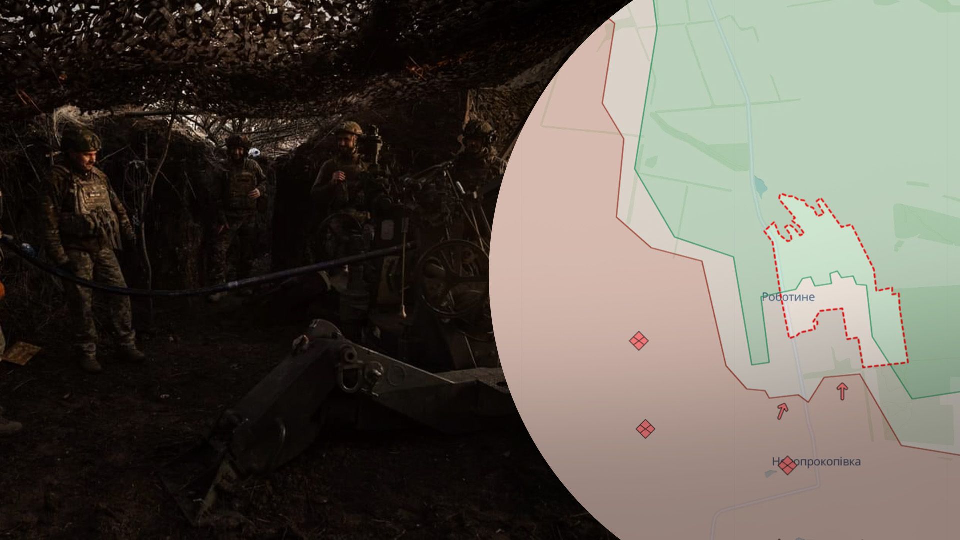 Військові розповіли про ситуацію в Роботиному Військові розповіли про ситуацію в Роботиному