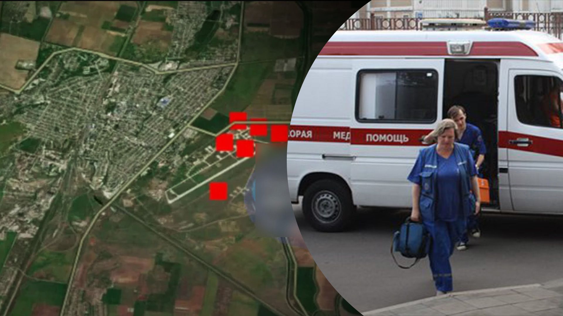 В Севастополе зафиксировали караваны скорой помощи