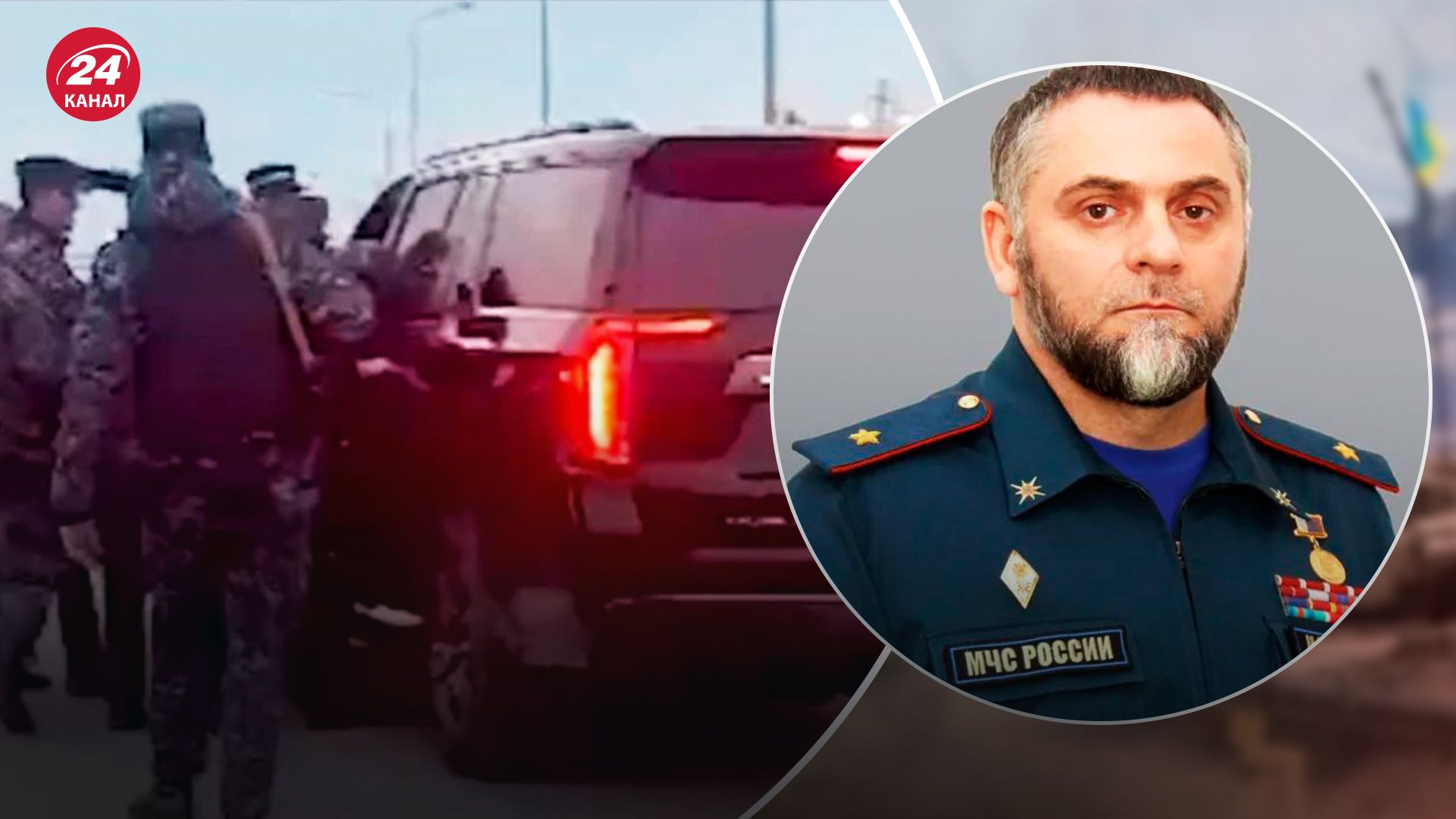 Інцидент з главою МНС стався на кордоні з Чечнею