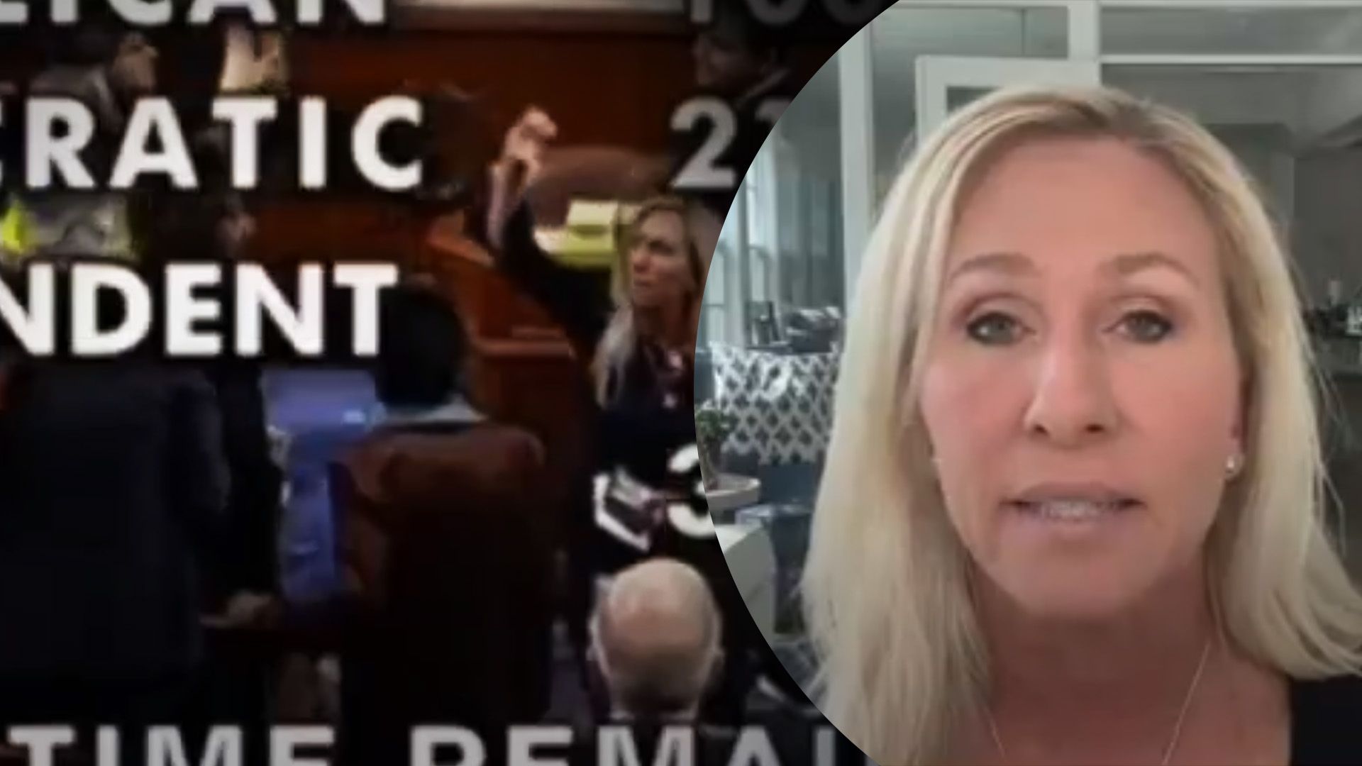 Тейлор Грин демонстрировала, что она против помощи Украине Тейлор Грин демонстрировала, что она против помощи Украине