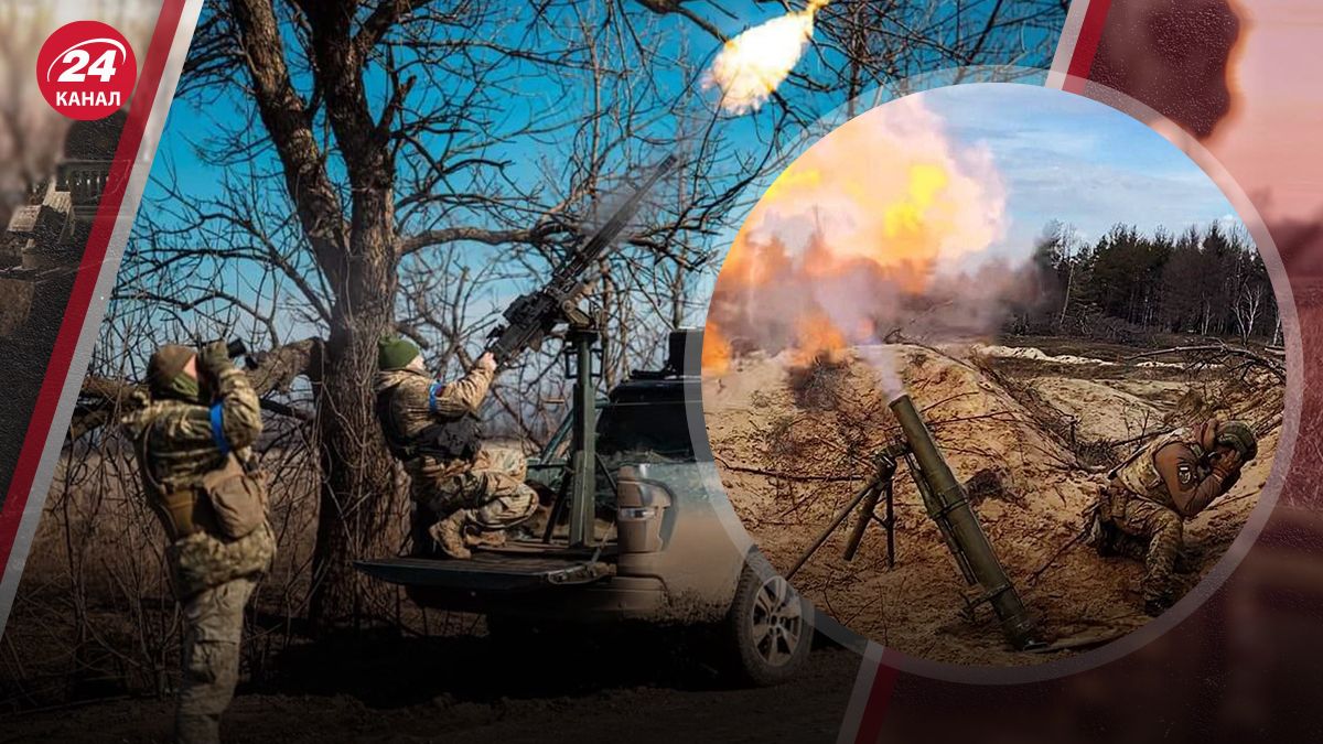 Украинские военные на фронте Украинские военные на фронте