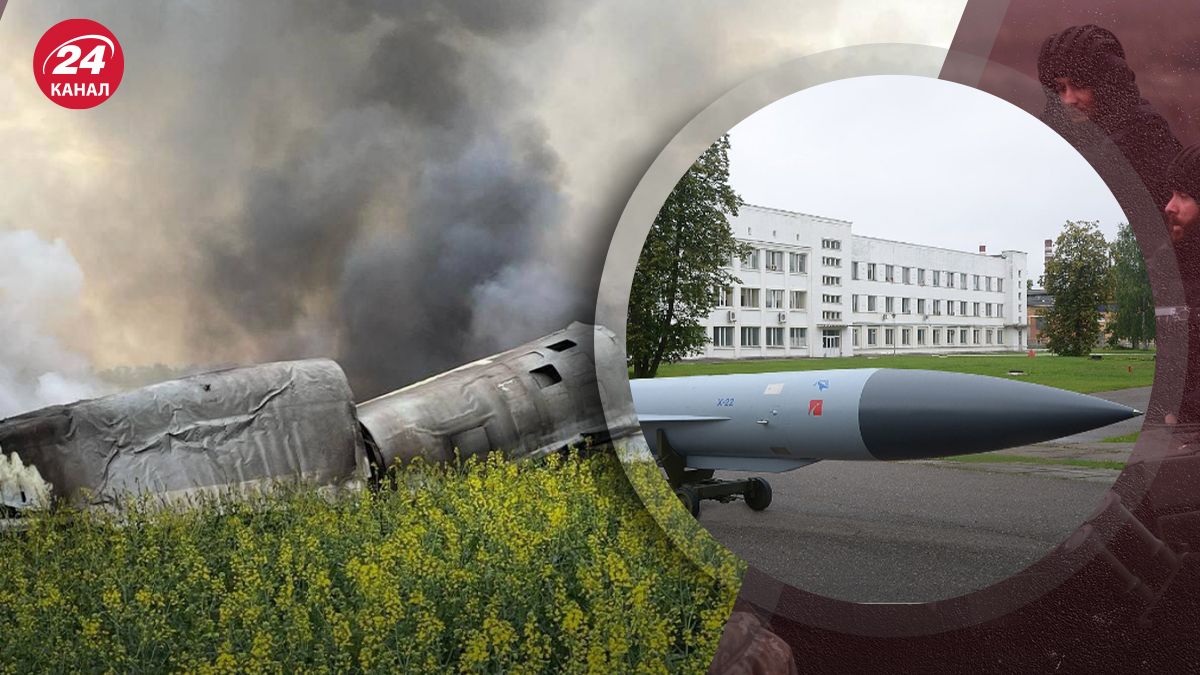 Знищення російського Ту-22М3 Знищення російського Ту-22М3