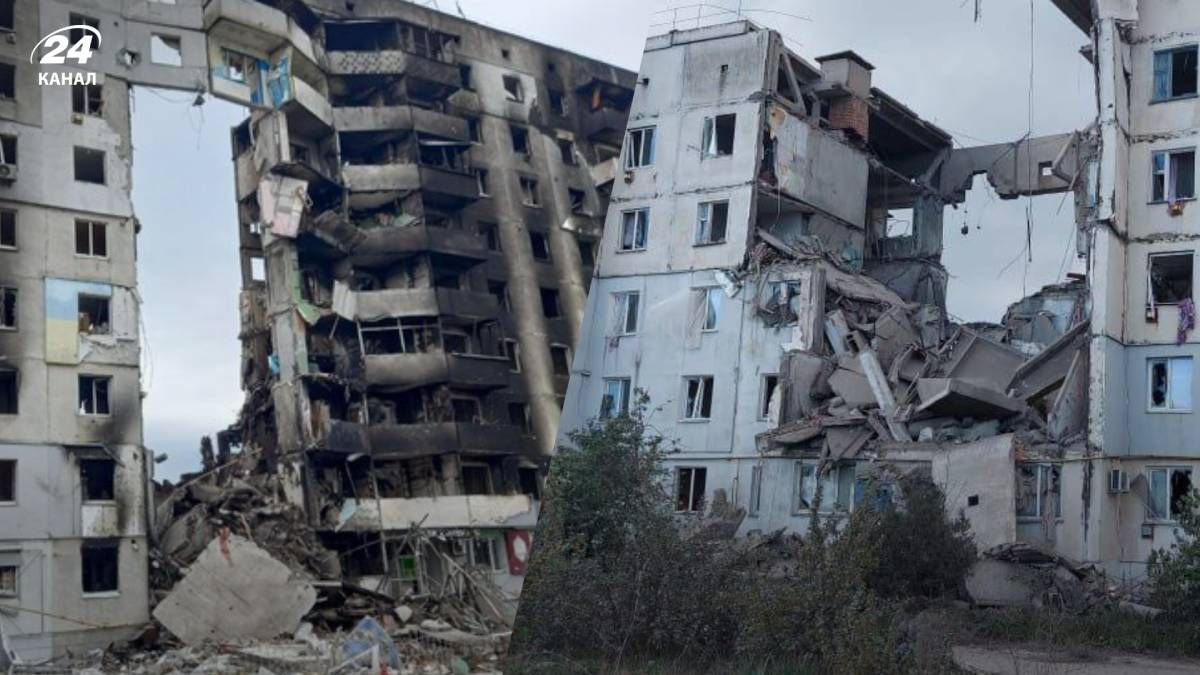 Окупанти зруйнували багатоповерхівку на Херсонщині