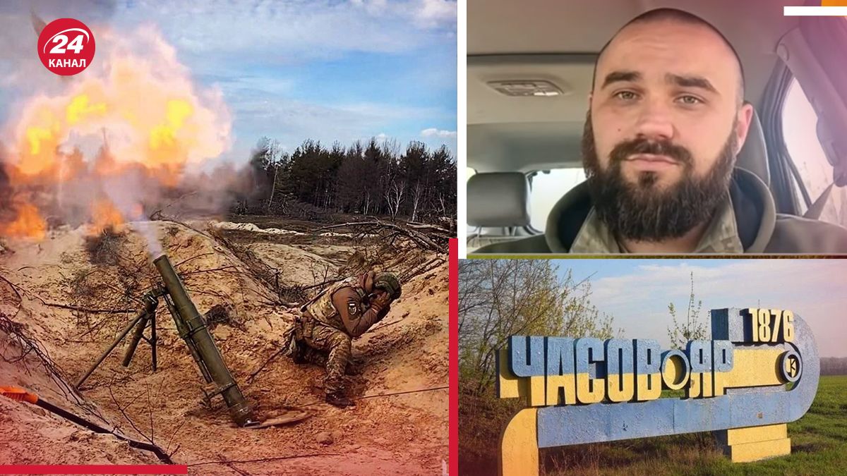 Українські військові тримають оборону біля Часового Яру Українські військові тримають оборону біля Часового Яру