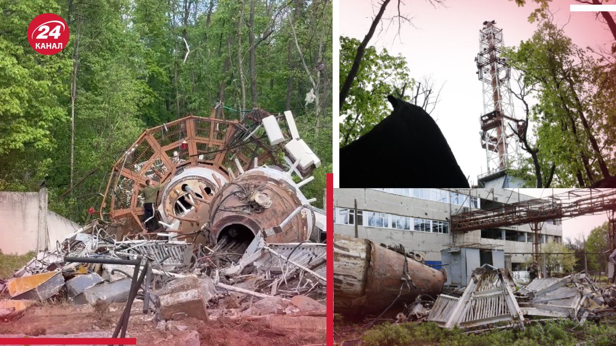 Разрушения значительные: ужасные последствия удара по телебашне в Харькове - 24 Канал
