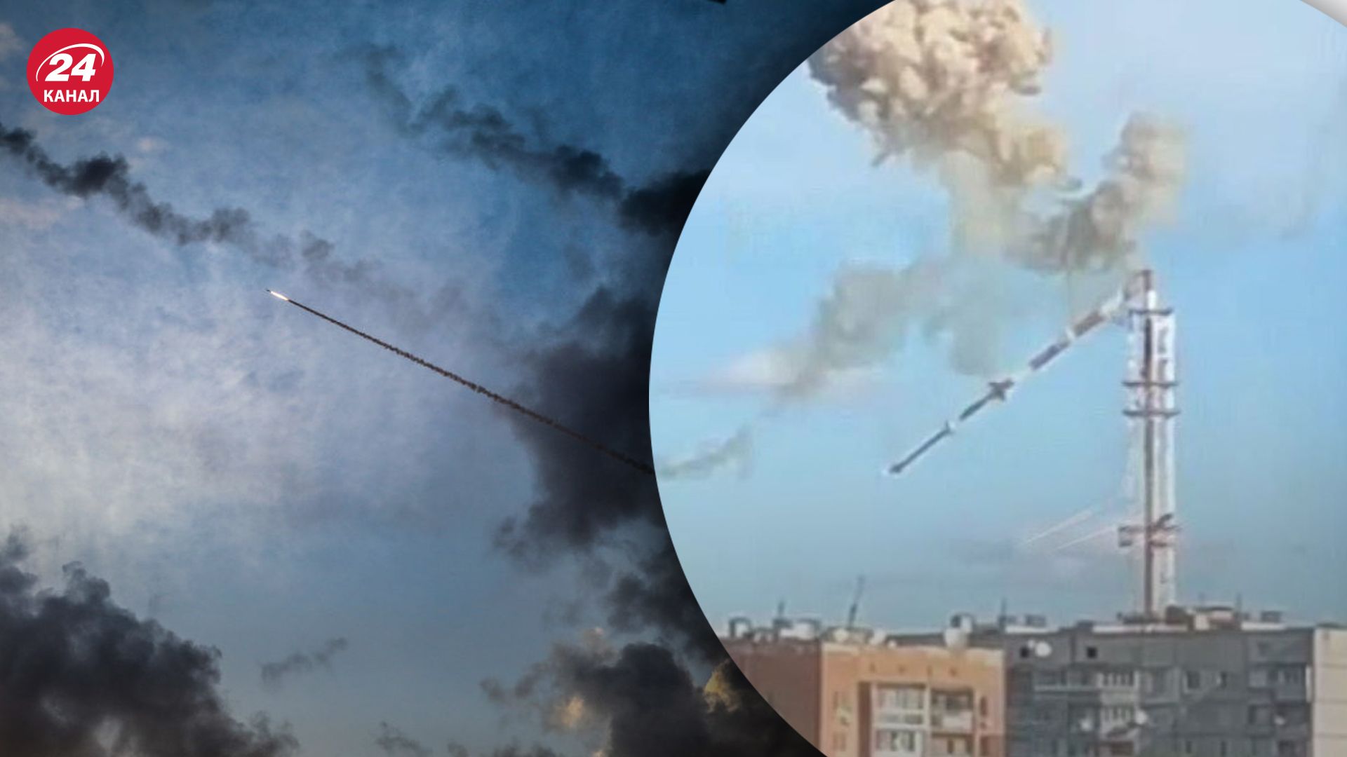 Мета удару по телевежі Харкова Мета удару по телевежі Харкова