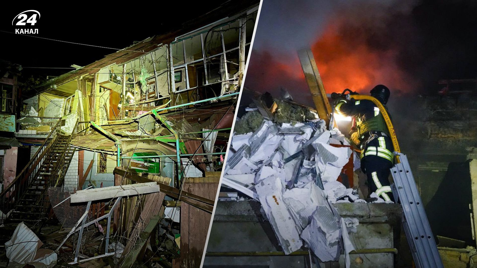 Влада показала пошкодження в Одесі Влада показала пошкодження в Одесі