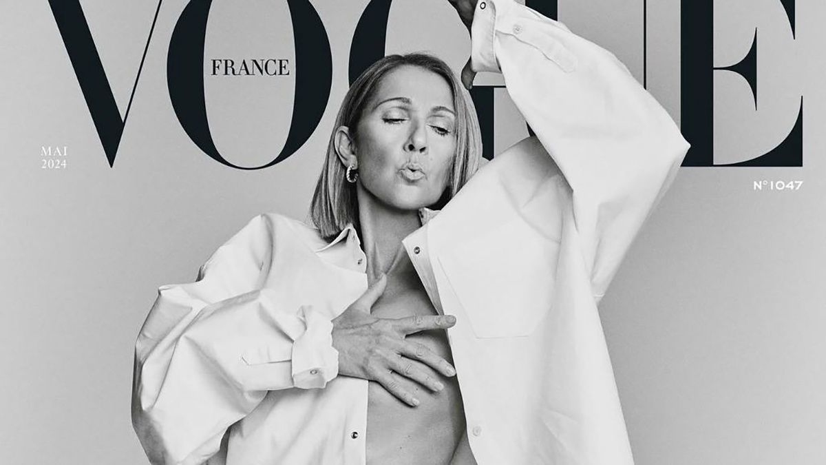 Селін Діон на обкладинці Vogue