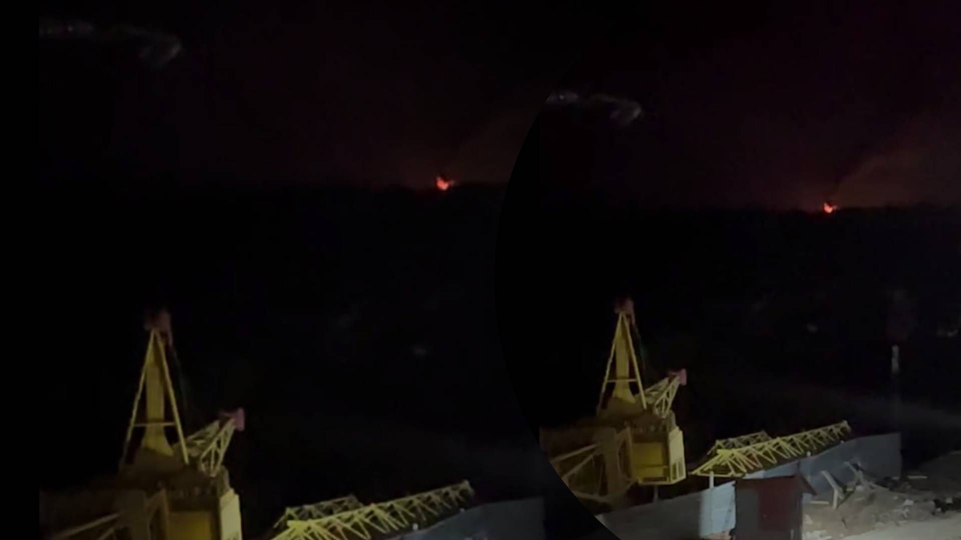 Смоленская область - пожар на топливном объекте - 24 Канал Смоленская область - пожар на топливном объекте - 24 Канал