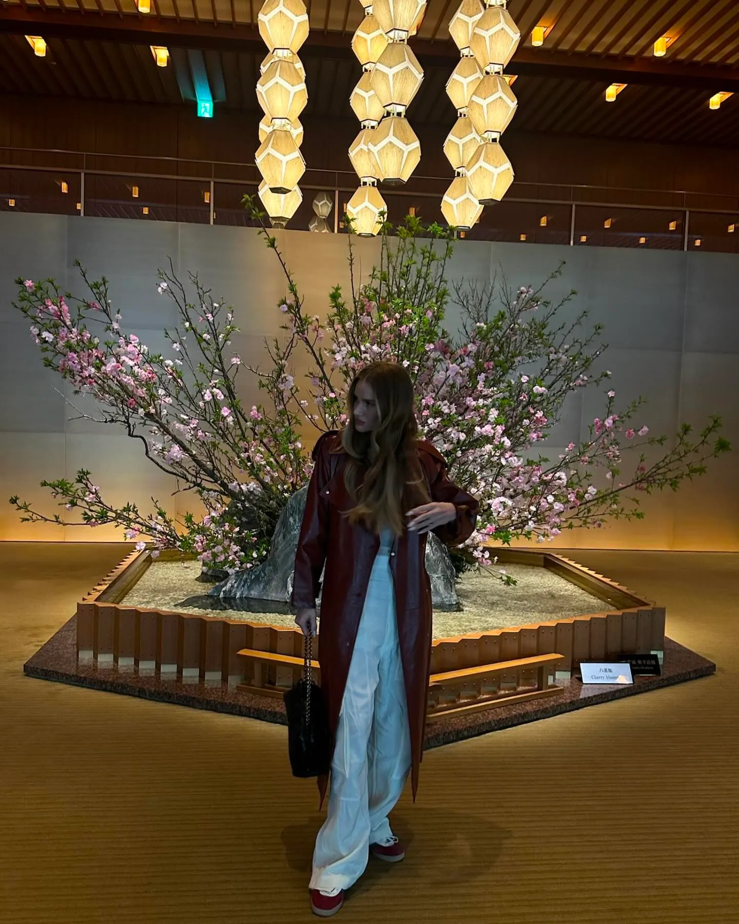 Красивий образ Розі Гантінгтон-Вайтлі у Токіо 