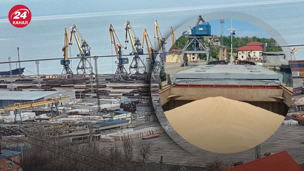 Що росіяни вивозять через порт у Маріуполі Що росіяни вивозять через порт у Маріуполі