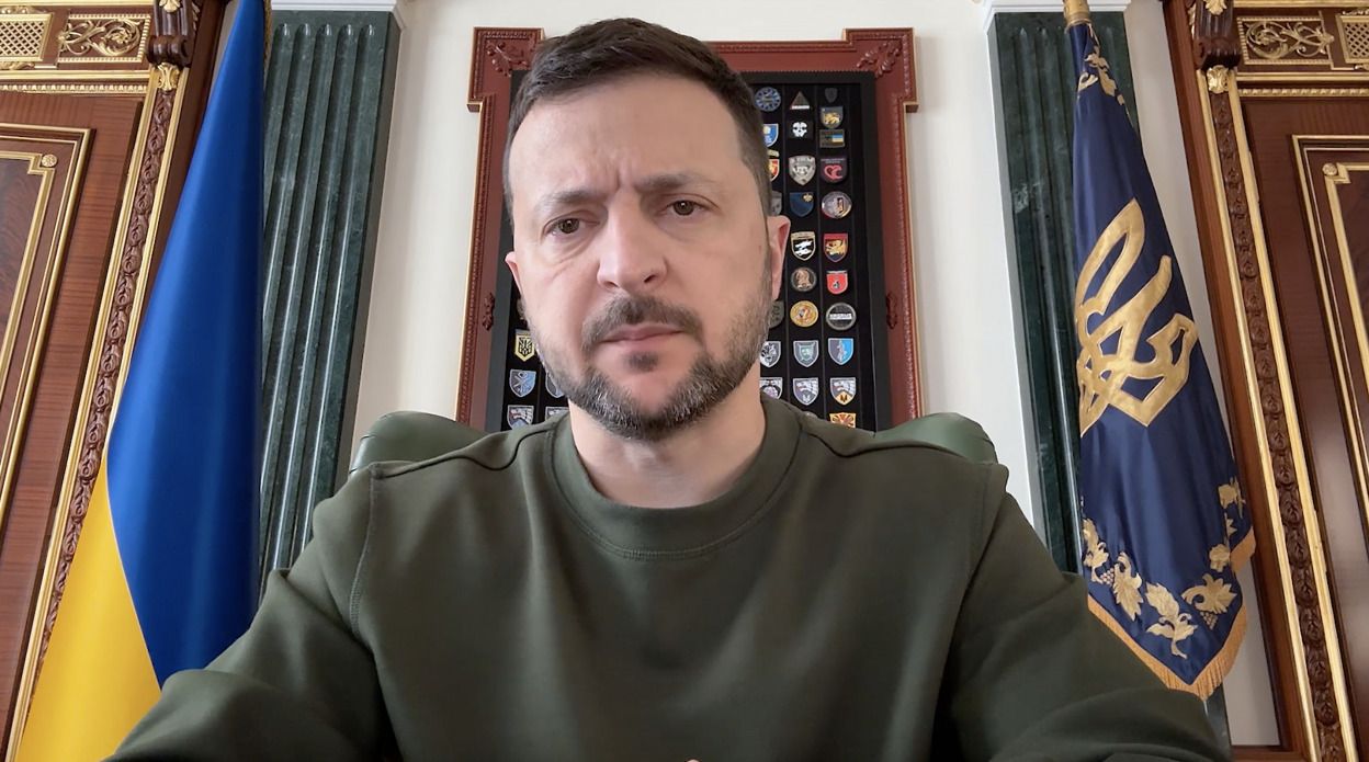 Володимир Зеленський звернувся до українців 24 квітня Володимир Зеленський звернувся до українців 24 квітня