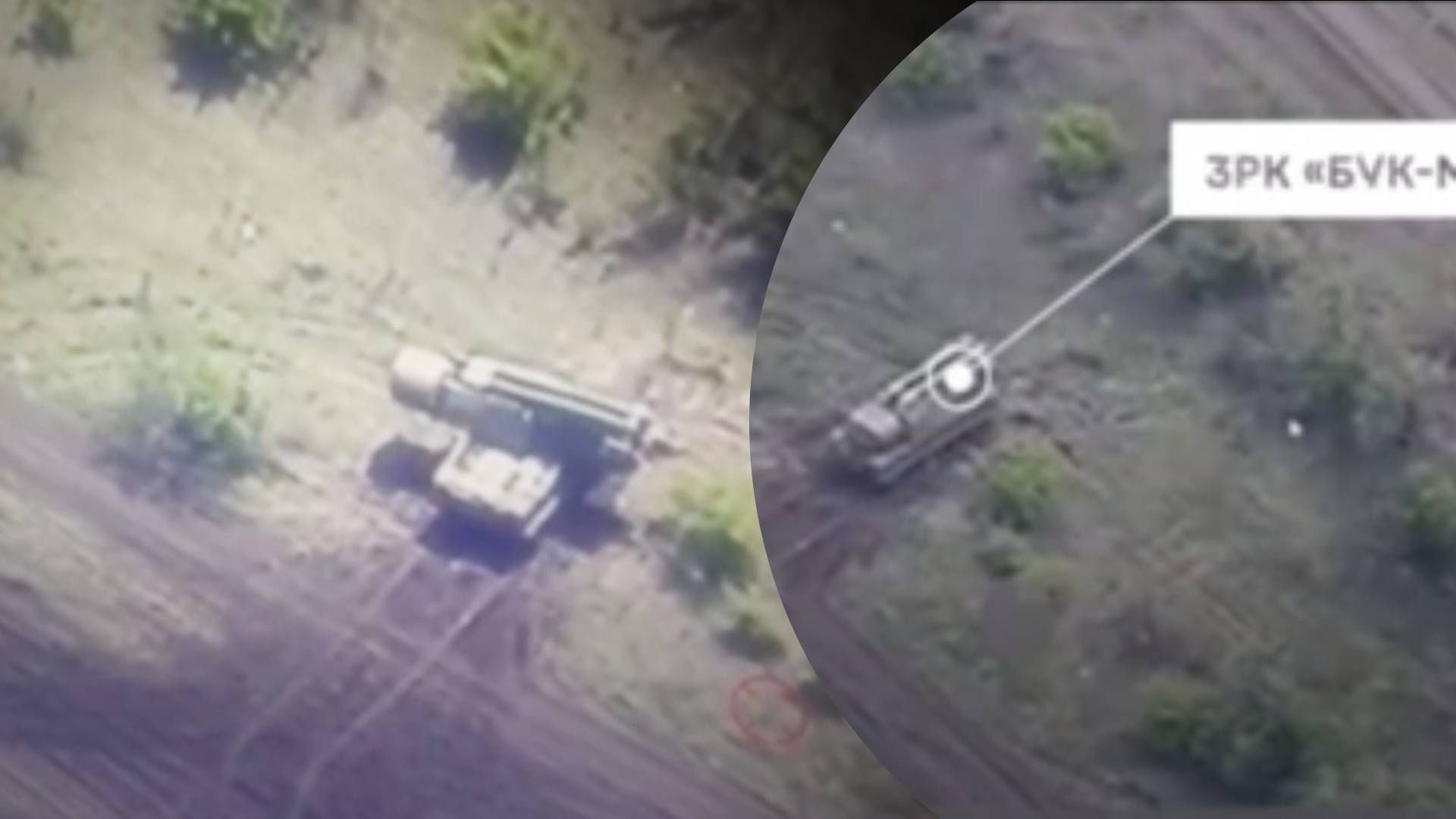 ССО уничтожили "Бук-М1", который готовился к пуску ракет: взрывное видео - 24 Канал