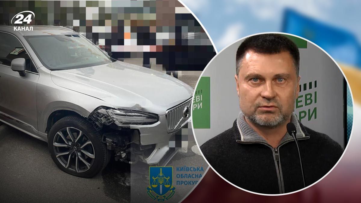Задержание Майбоженко после аварии, которую он совершил