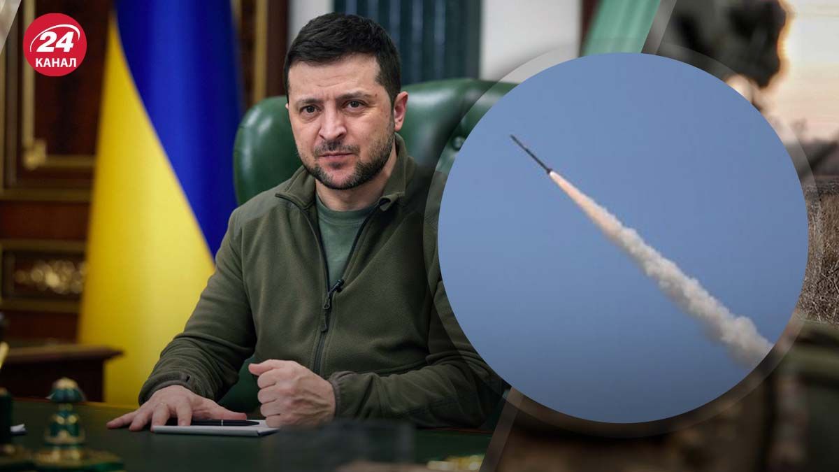 Президент Украины отреагировал на массированную атаку врага по Украине 27 апреля - 24 Канал