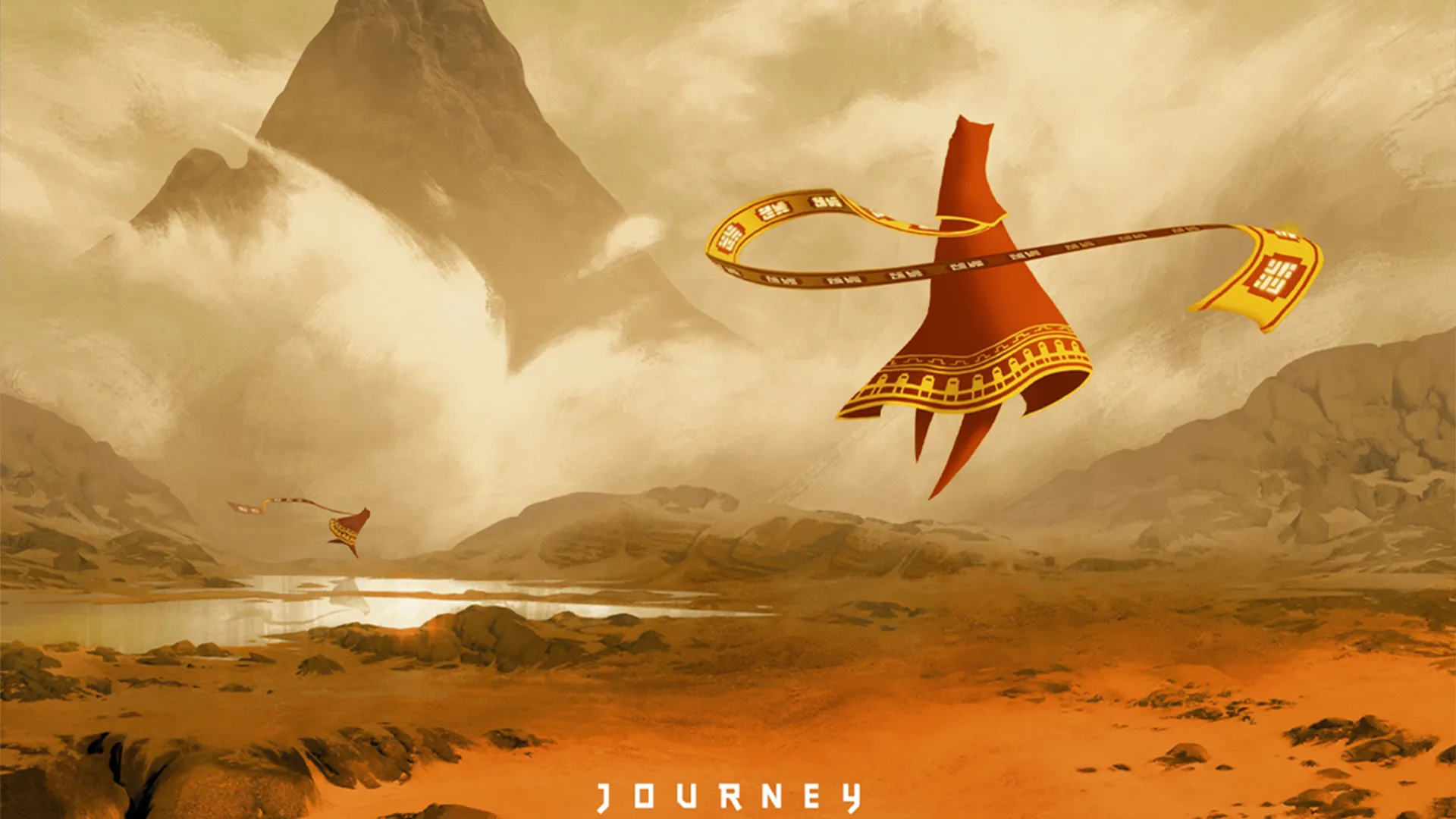 Journey постер гри