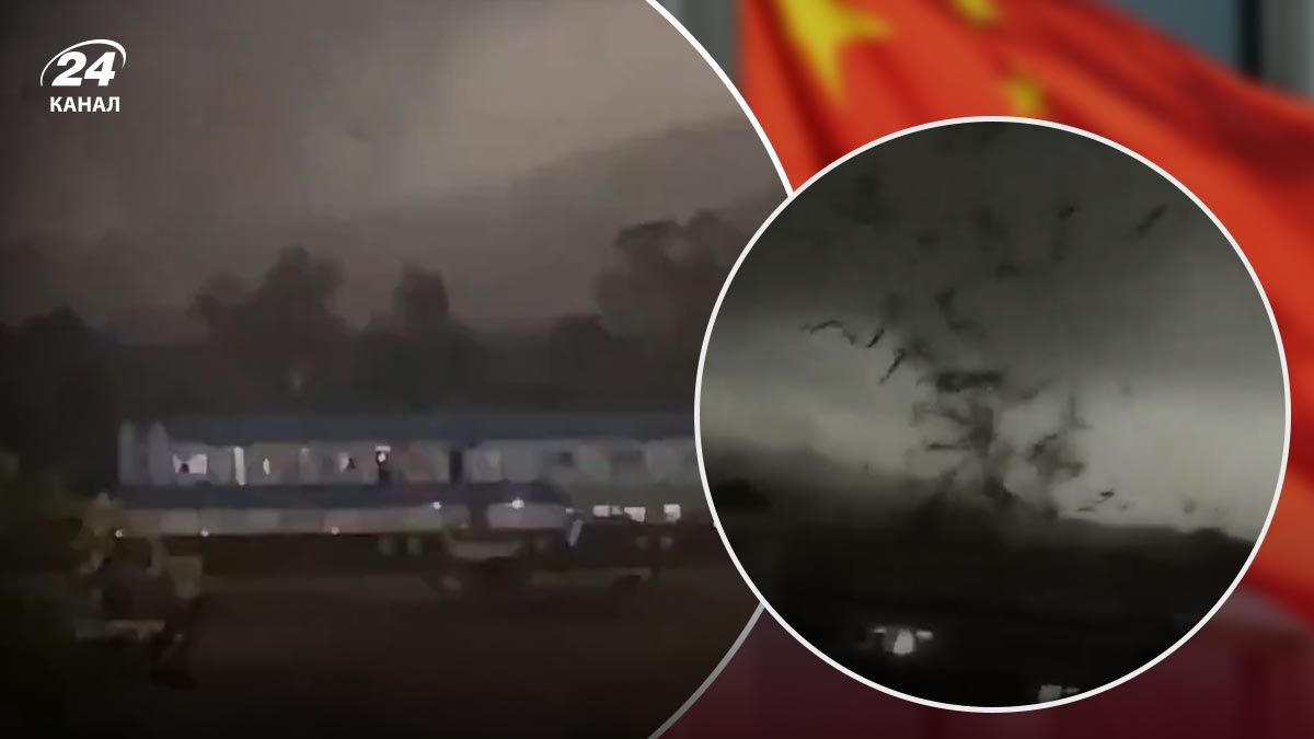 Торнадо в Китаї забрав життя та поранив людей - 24 Канал