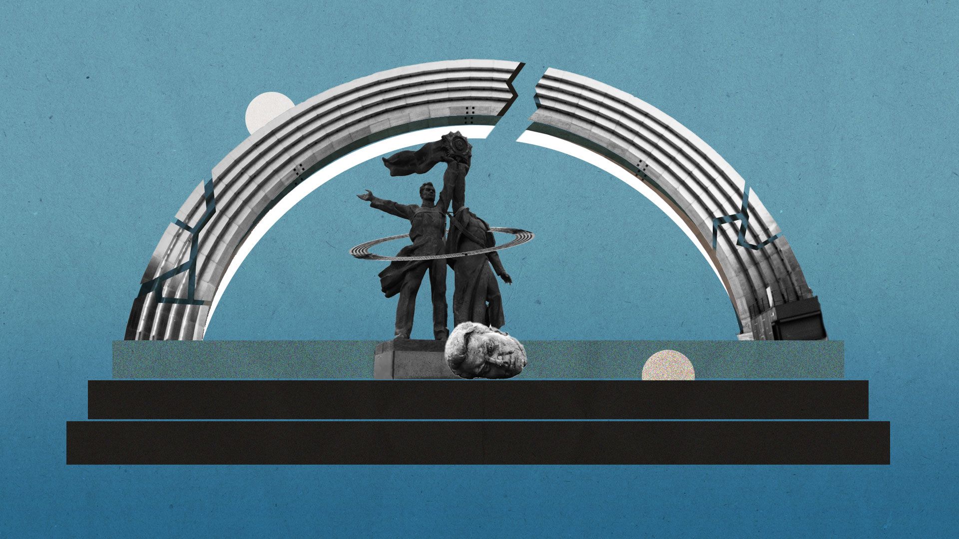 Чому хочуть знести радянську арку в центрі Києва - 24 Канал Чому хочуть знести радянську арку в центрі Києва - 24 Канал