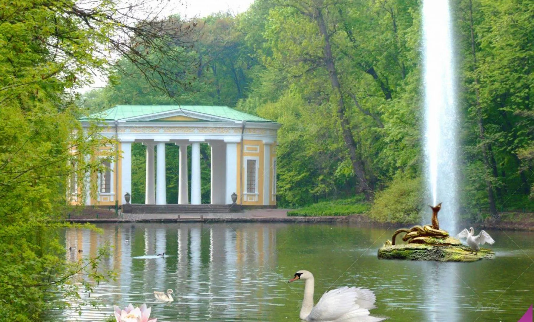 Парк "Софиевка" поразит своей красотой