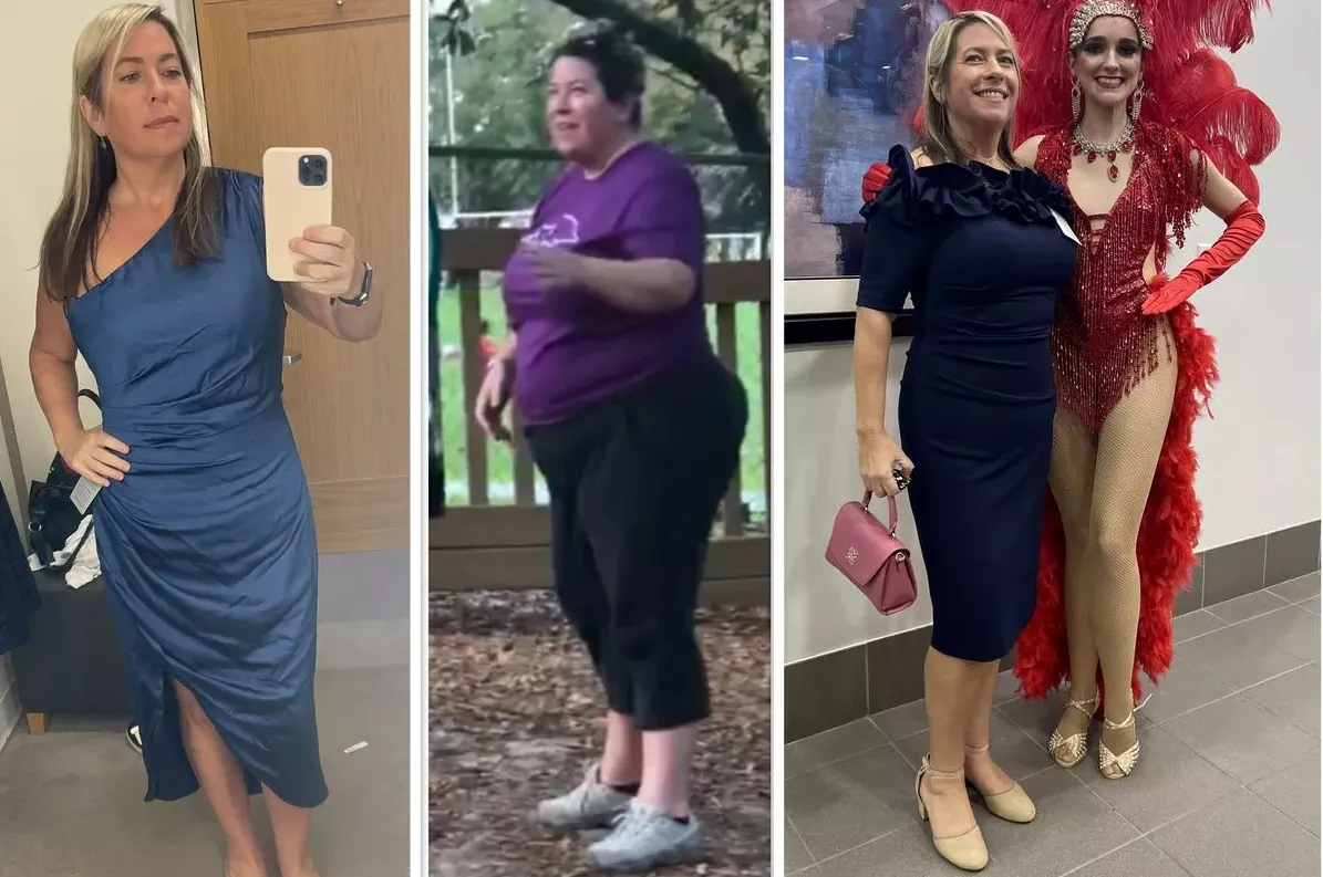 Женщина похудела на 50 килограммов