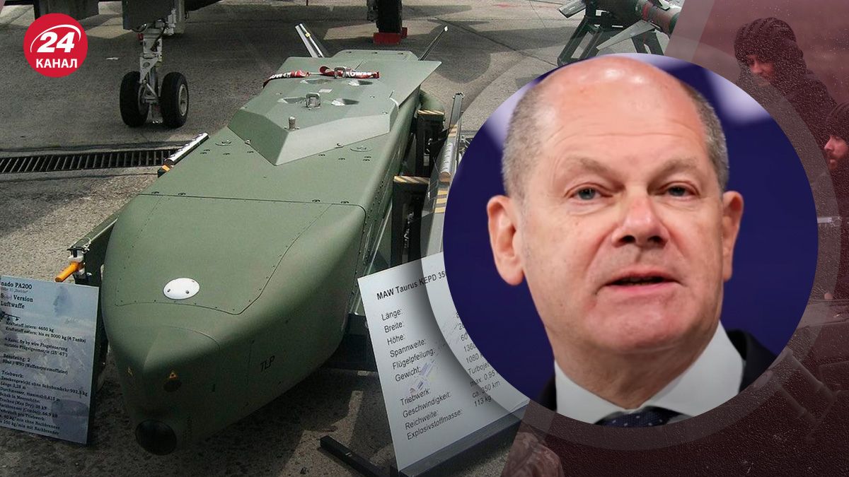 Олаф Шольц побоюється передавати Україні ракети Taurus Олаф Шольц побоюється передавати Україні ракети Taurus