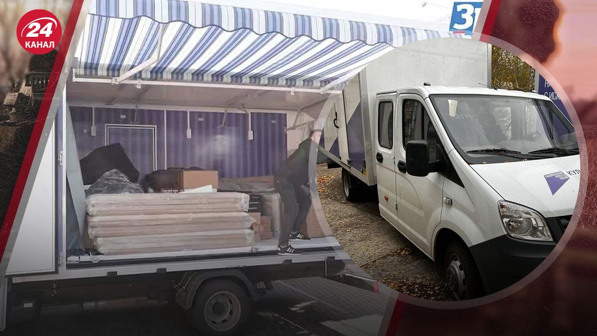 Росіяни привезли на окуповані території "унікальну розробку" Росіяни привезли на окуповані території "унікальну розробку"