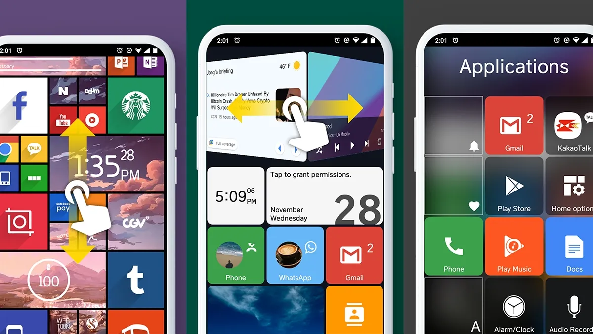 Square Home Launcher Square Home Launcher