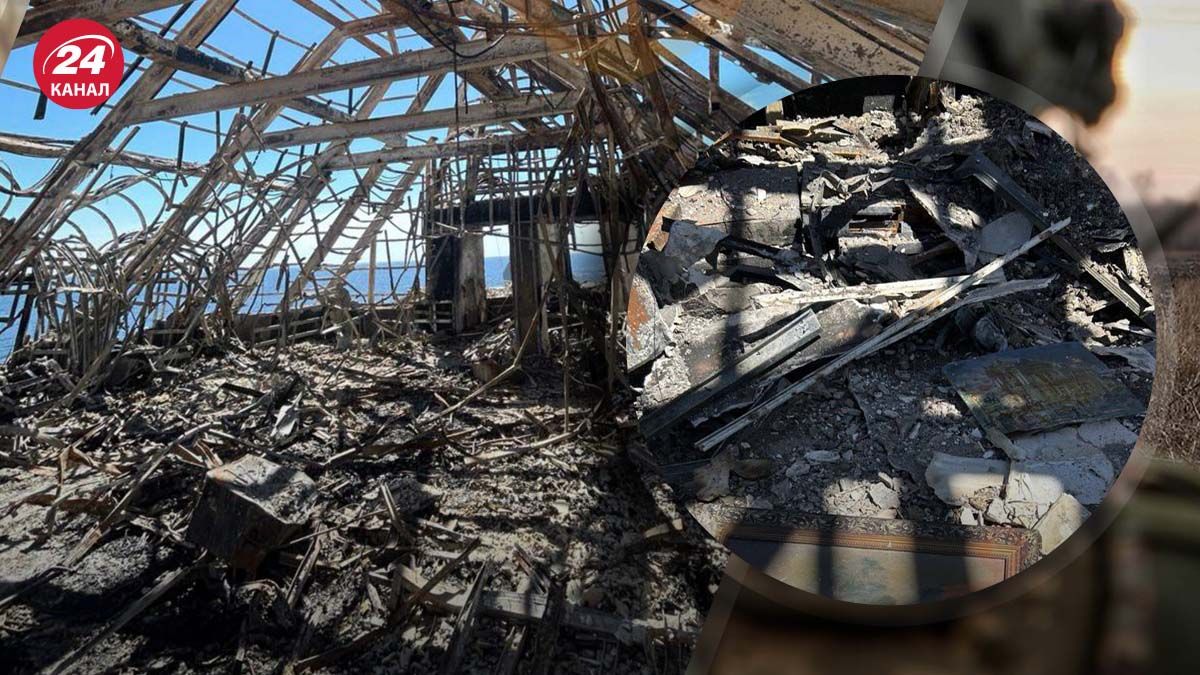 Вид "замка Кивалова" изнутри Вид "замка Кивалова" изнутри