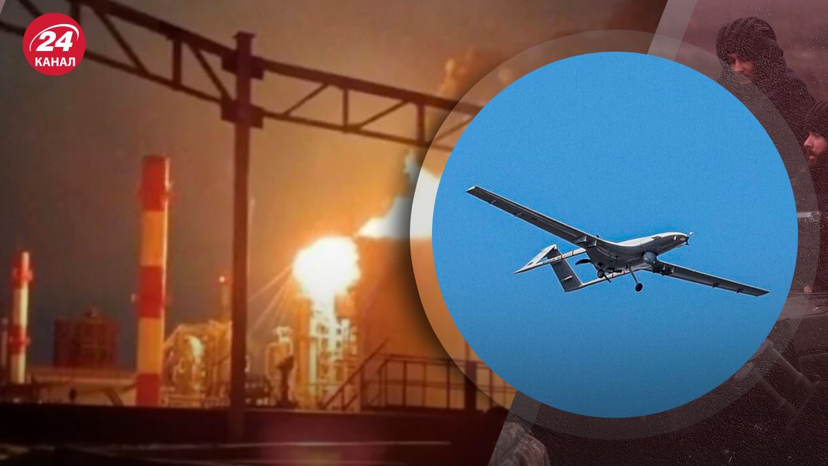 Безпілотники атакували Рязанський НПЗ Безпілотники атакували Рязанський НПЗ