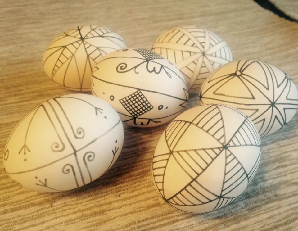 Писанки разрисованные писачком Писанки разрисованные писачком