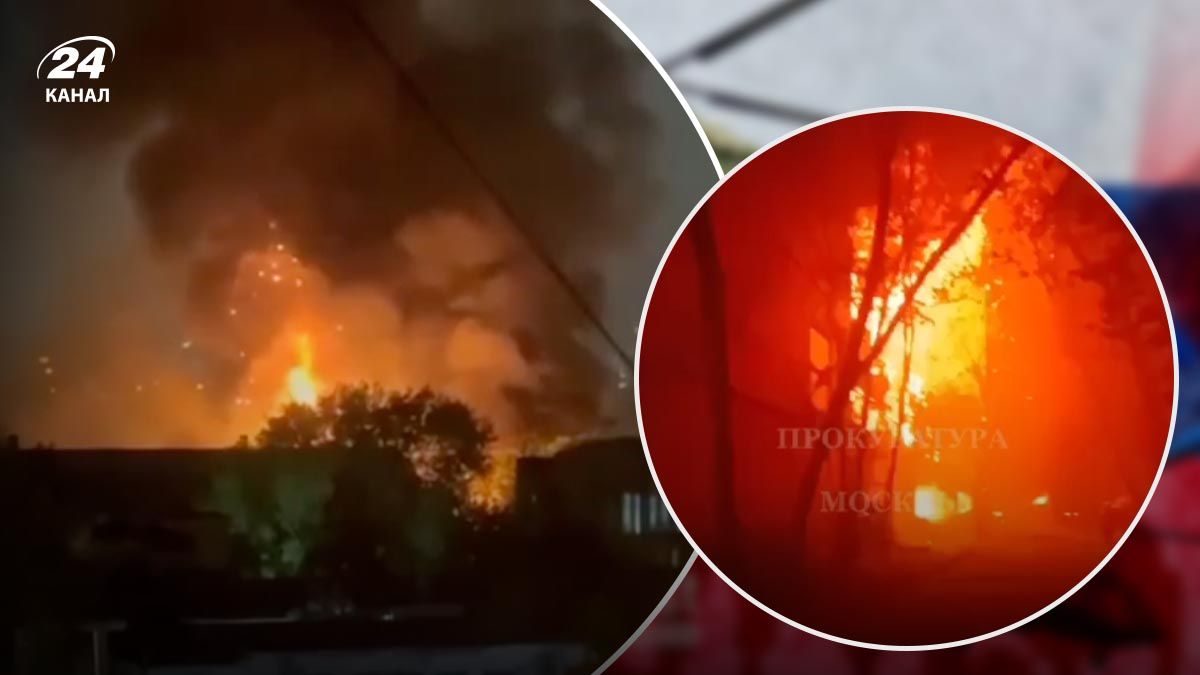 Горит московский завод по производству искусственного камня - 24 Канал Горит московский завод по производству искусственного камня - 24 Канал